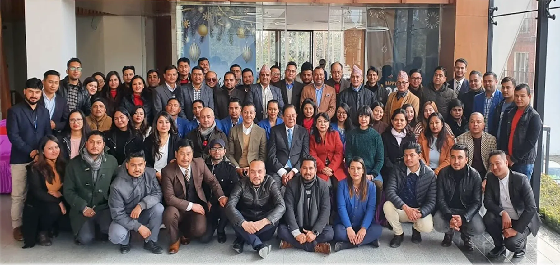 The Universal Tours & Travels team, Kathmandu
